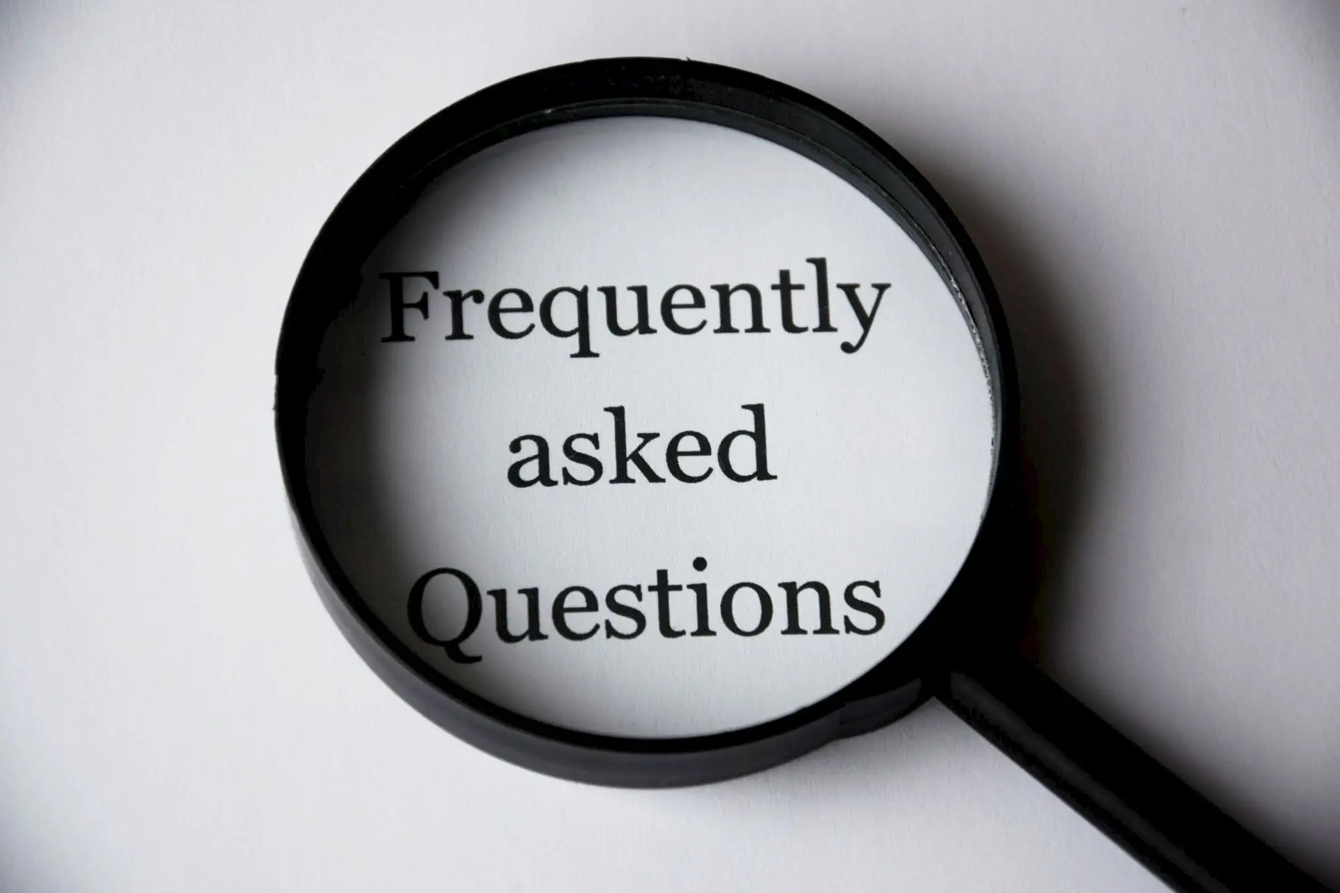 FAQs about websites